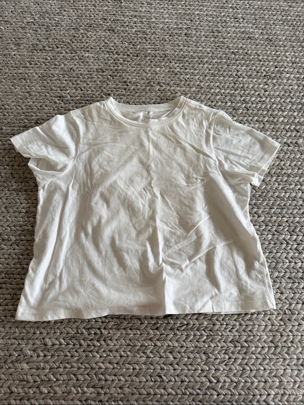 Classic White Crewneck Klassy T-Shirt